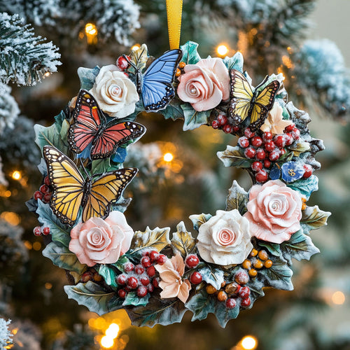 Butterfly Serenity Ring WN0812010CL Christmas Ornament