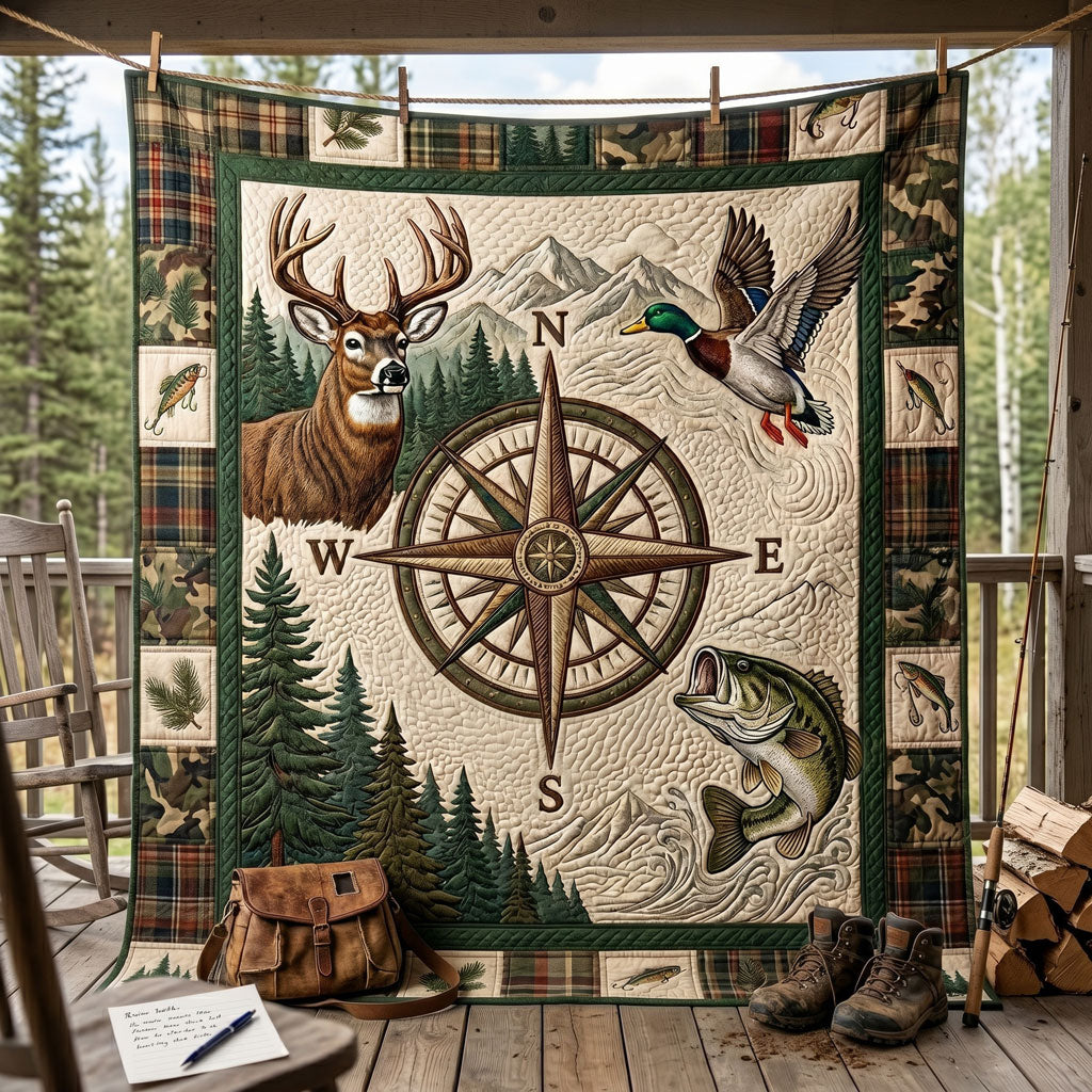 Northwoods Compass WN1505013CL Quilt