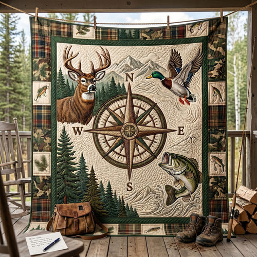 Northwoods Compass WN1505013CL Quilt
