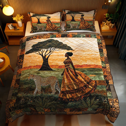 African Sunset WN0803074CL Duvet Cover Set