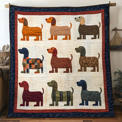 Cozy Dachshund WN0601018CL Quilt