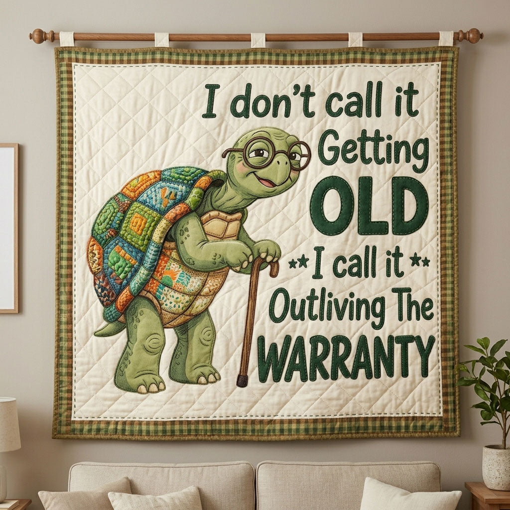 Still Going Strong Turtle WN0904047CL Quilt