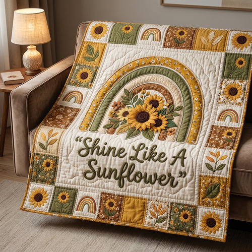 Shine Like A Sunflower XR0704011CL Quilt