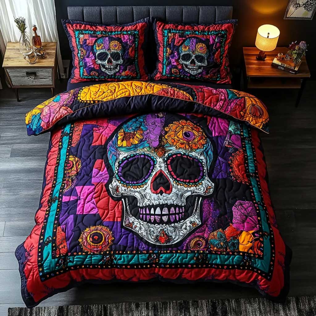 Boho Skull WN0303017CL Duvet Cover Set