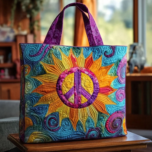 Soulshine Sunflower WN0901074CL Quilted Tote Bag
