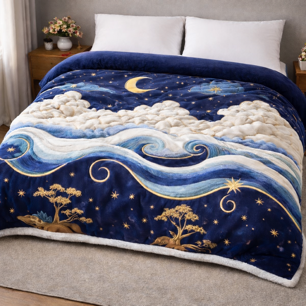 Cloud Dance QA3001001CL Faux Fur Throw Blanket