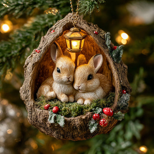 Bunny Nest CP0312203CL Christmas Ornament