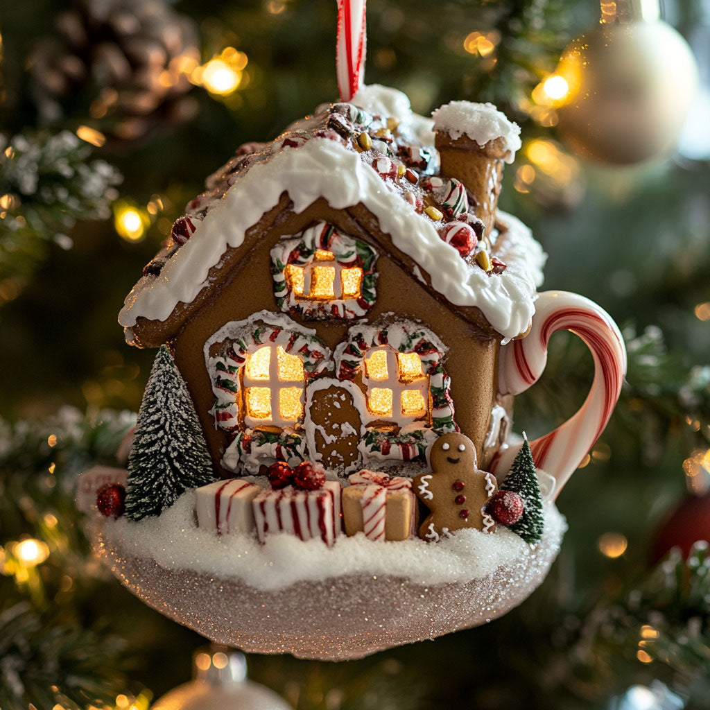 Cup Cottage WN2911018CL Christmas Ornament