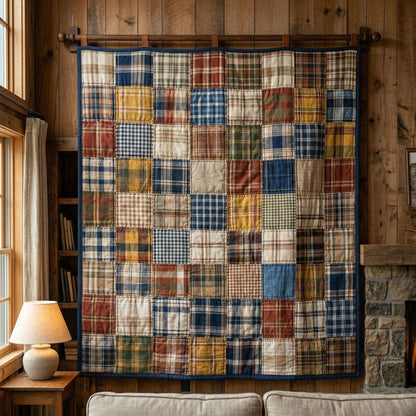 Rustic Patchwork Plaid WN0904044CL Quilt