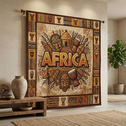 African Heritage Tribal WN0904004CL Quilt