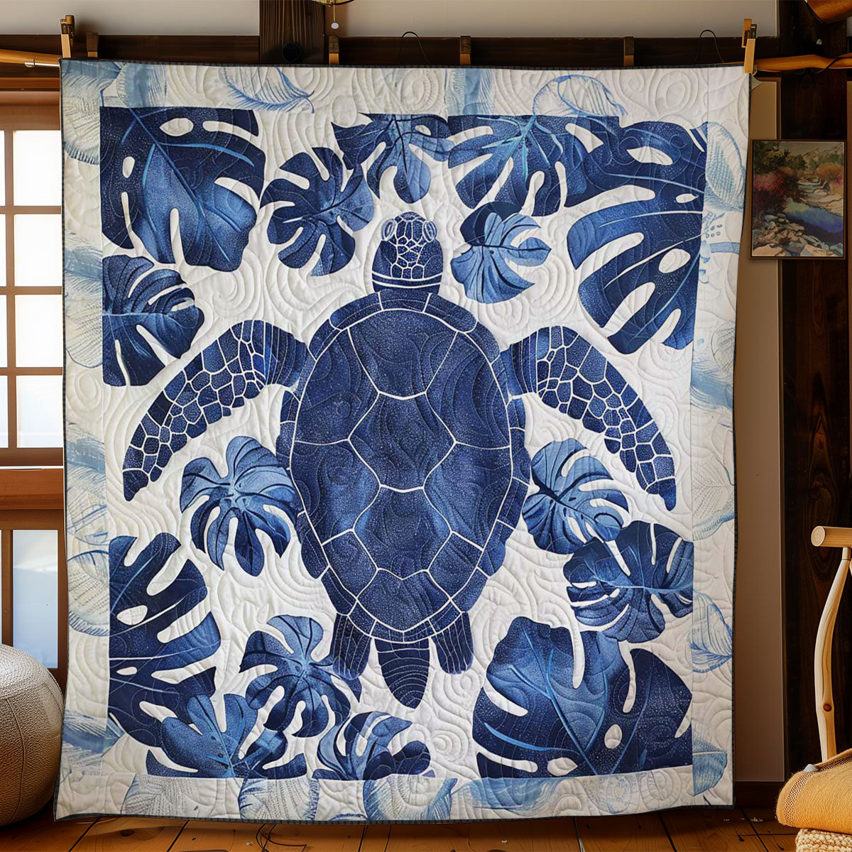 Hawaiian Turtle Dreams WN1303028CL Quilt