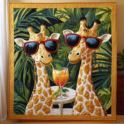 Cocktail Time Giraffe KL0901016CL Quilt