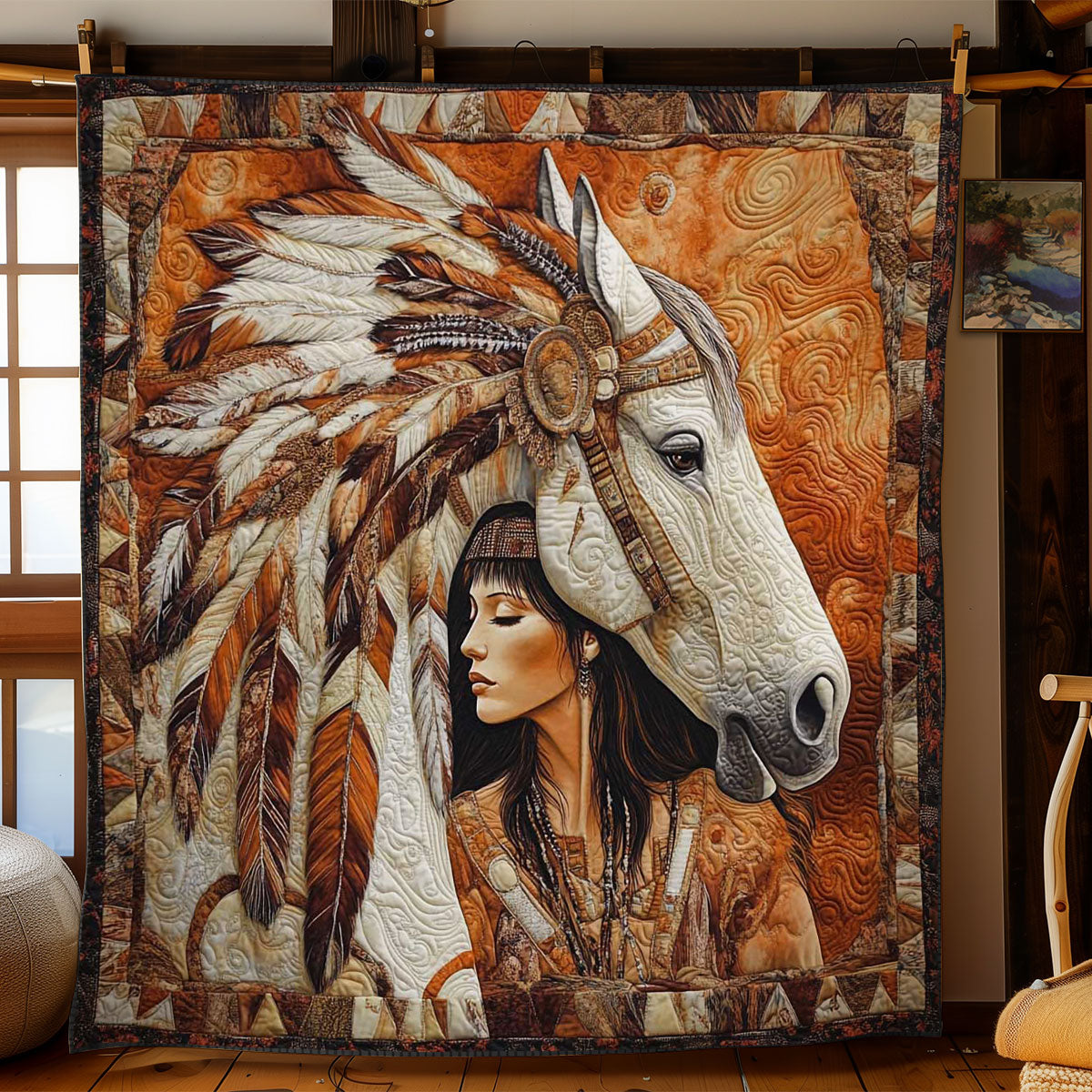 Spirit Horse WN0402001CL Quilt