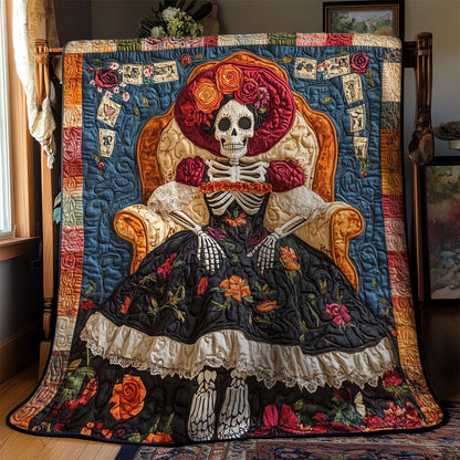 Rose Skeleton Duchess WN0703042CL Quilt