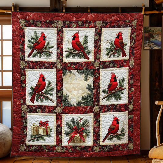 Holiday Cardinal WN2002063CL Quilt