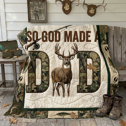So God Made A Dad WN1106012CL Quilt