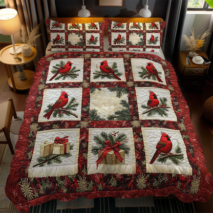 Holiday Cardinal WN2102063CL Duvet Cover Set