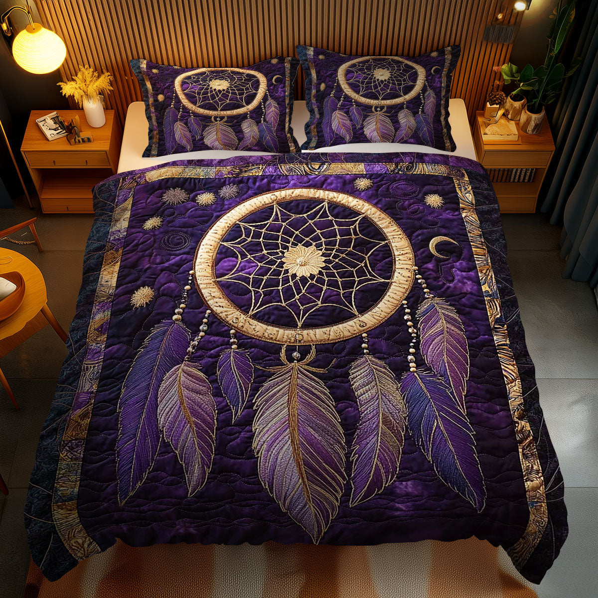 Enchanted Dreamcatcher WN0803091CL Duvet Cover Set