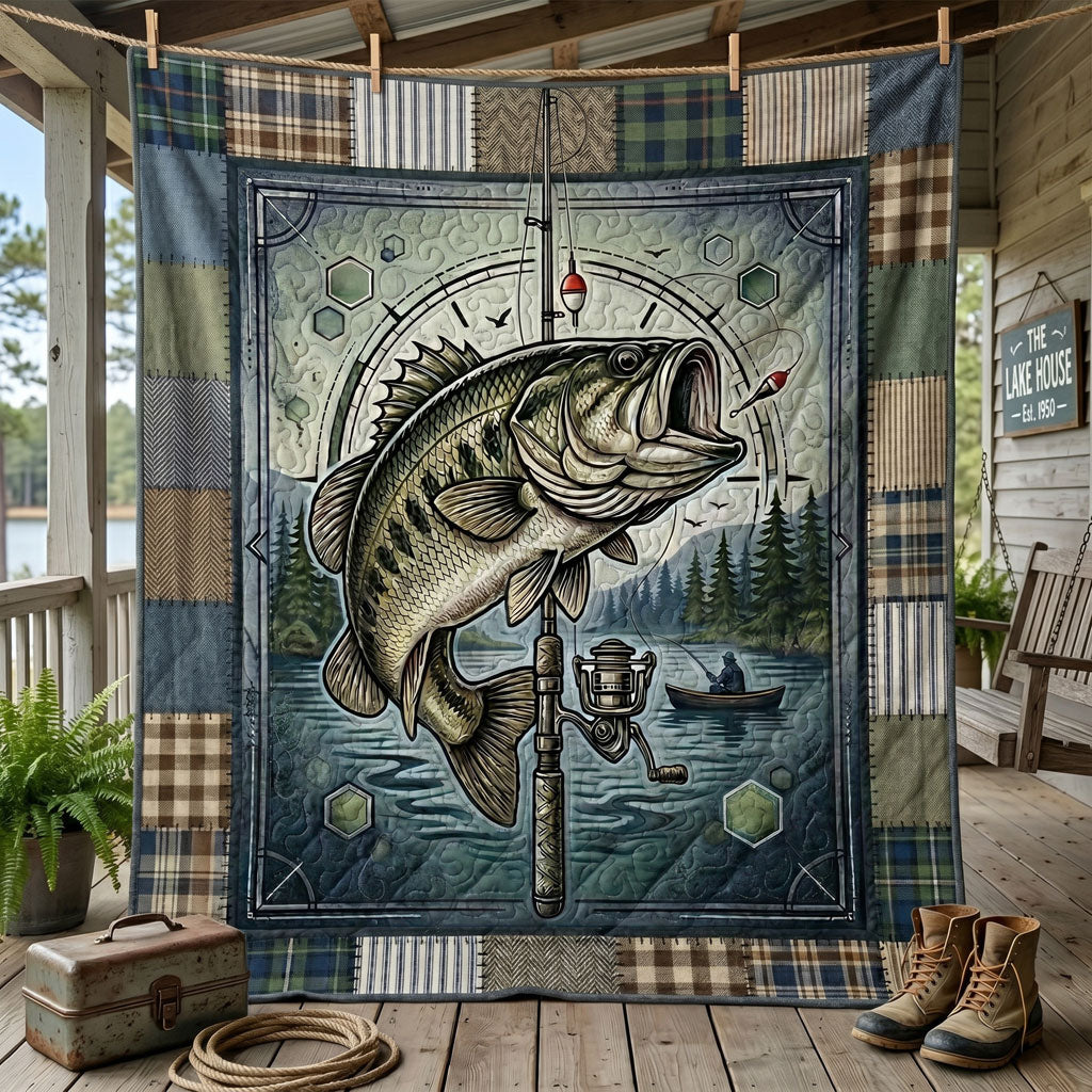 Bass Hunter Lodge WN1905002CL Quilt