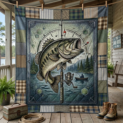 Bass Hunter Lodge WN1905002CL Quilt