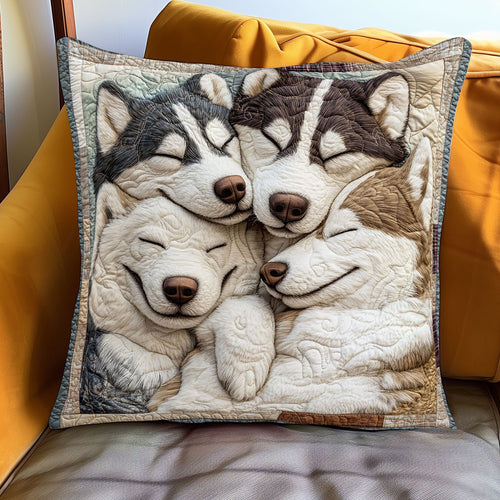 Winter Snuggles CP1401046CL Quilt Pillow Case