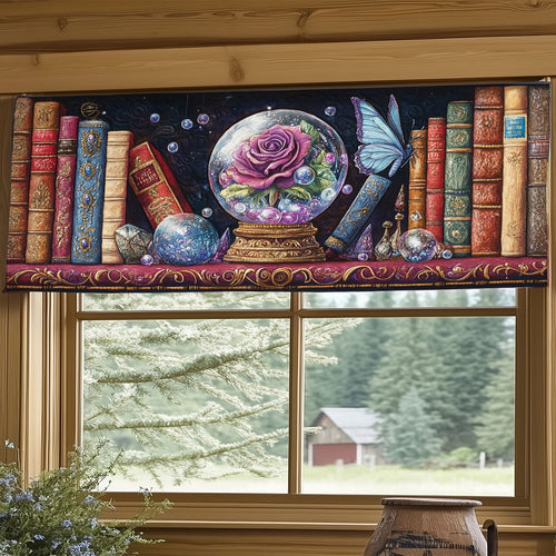 Crystal Rosekeeper WJ0506027CL Quilted Valance