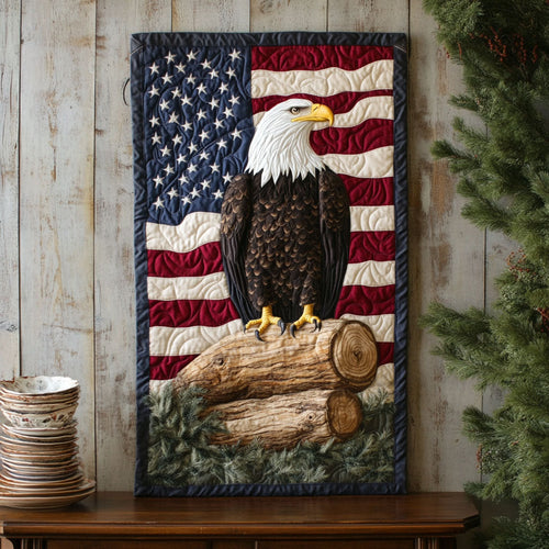 Patriotic Eagle WJ1106029CL Quilted Table Runner