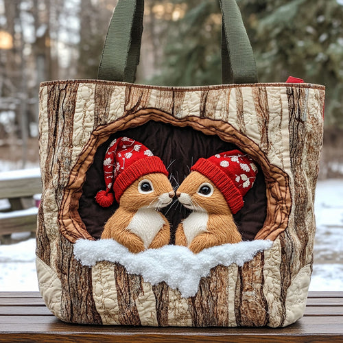 Snuggle Buddies CP0111056CL Quilted Tote Bag