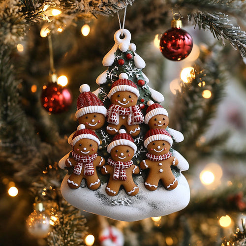 Gingerbread Joy Night WN1811018CL Christmas Ornament