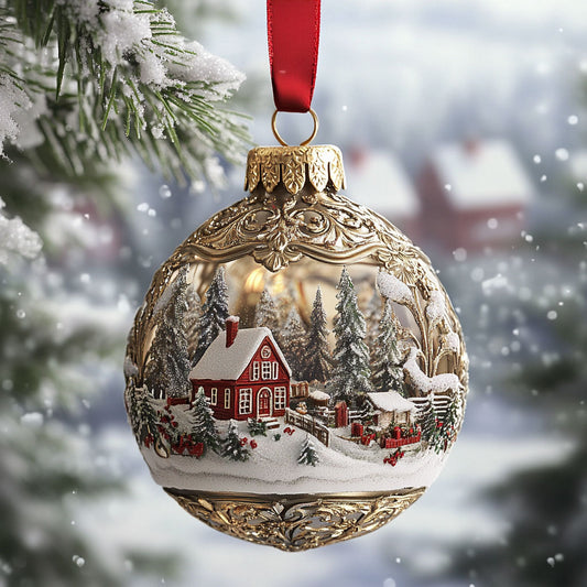 Winter Village Serenity WN0912093CL Christmas Ornament