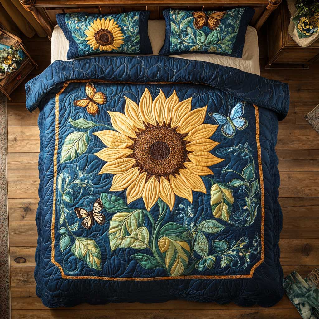 Gardenia Sunflower WP2301015CL Duvet Cover Set