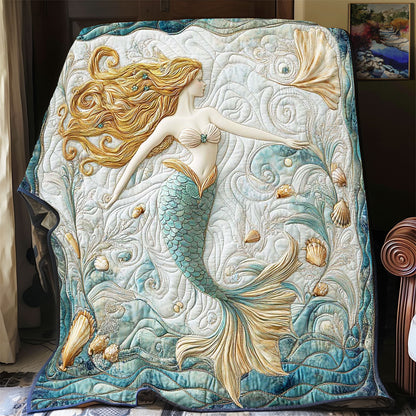 Princess Mermaid WP0802029CL Quilt