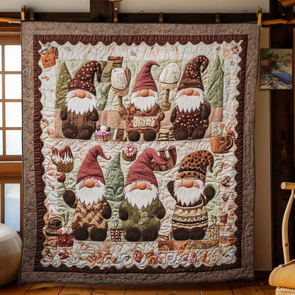 Chocolate Gnome Delight WN1001032CL Quilt