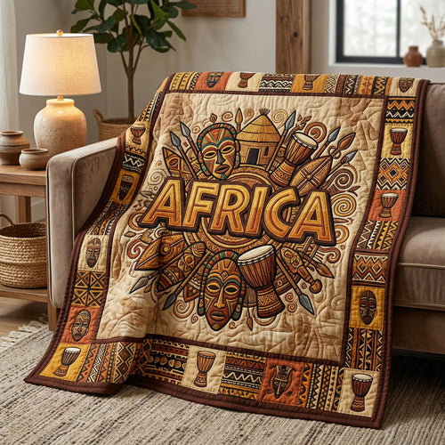 African Heritage Tribal WN0904004CL Quilt