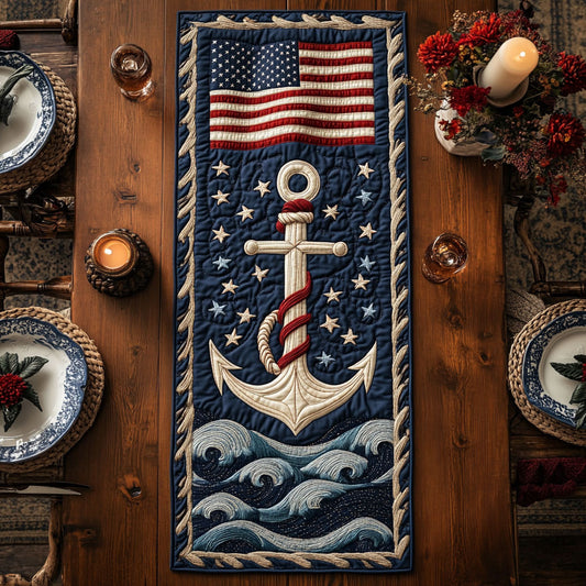 Anchor Strength WN0906074CL Quilted Table Runner