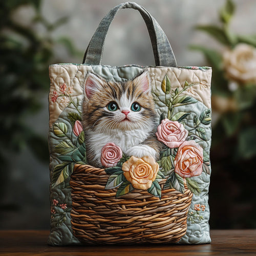 Timber Kitty CP0312037CL Quilted Tote Bag