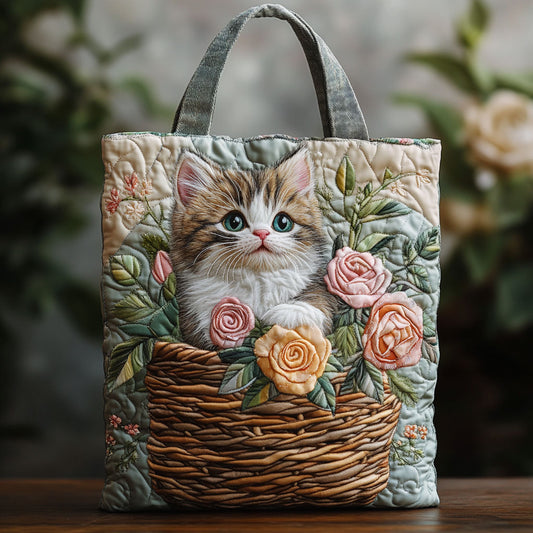 Timber Kitty CP0312037CL Quilted Tote Bag