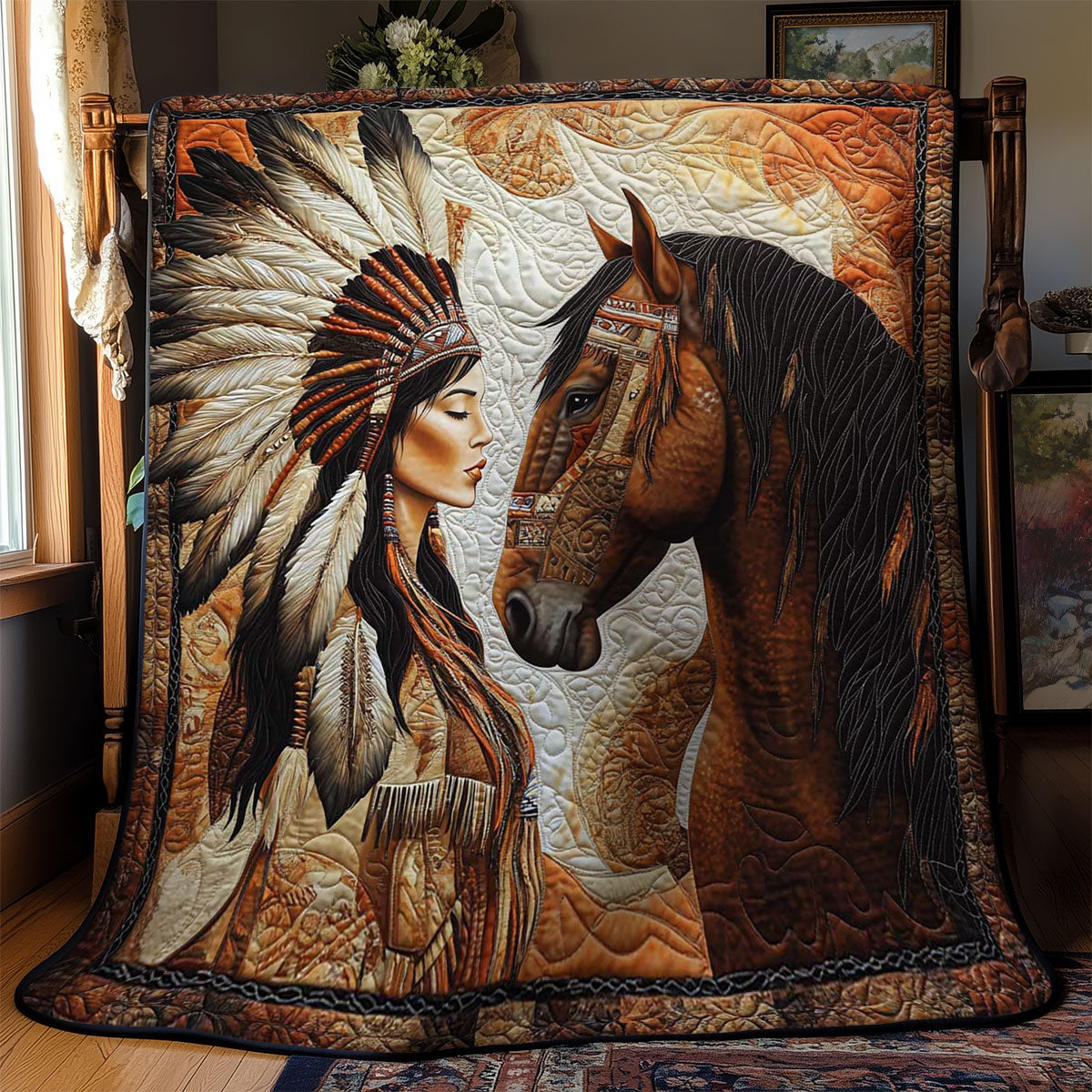 Feathered Stallion WN0402002CL Quilt