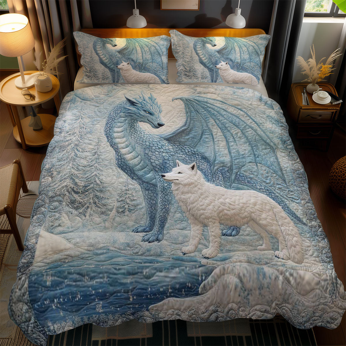 Ethereal Dragon WN0303088CL Duvet Cover Set