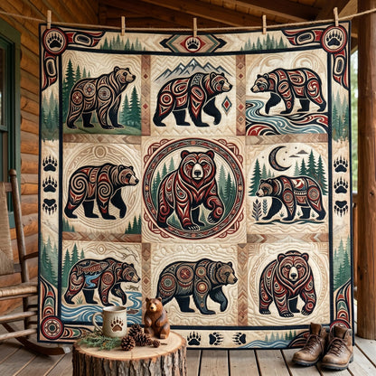 Bear Spirits Collection WN0906001CL Quilt