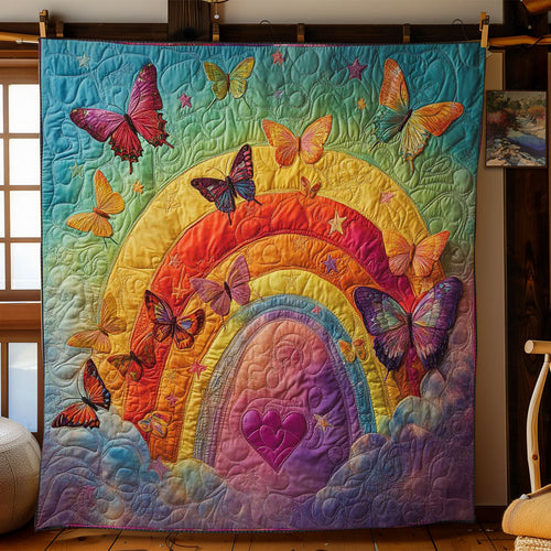 Radiant Butterfly Flight WN1401029CL Quilt