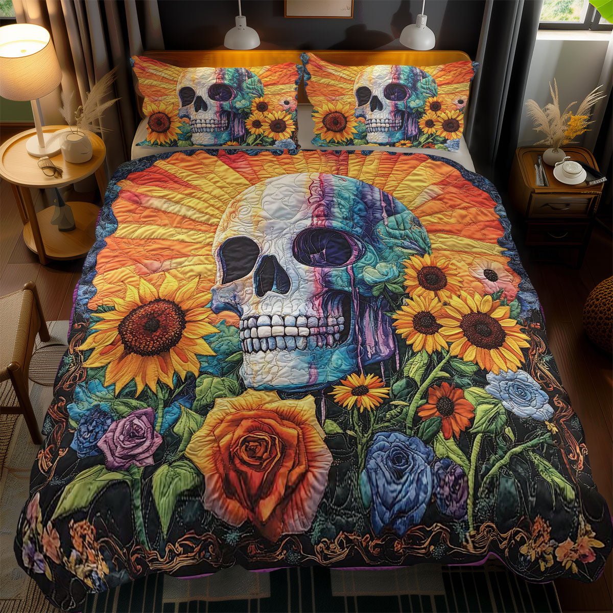 Dreamy Skull WN0702063CL Duvet Cover Set