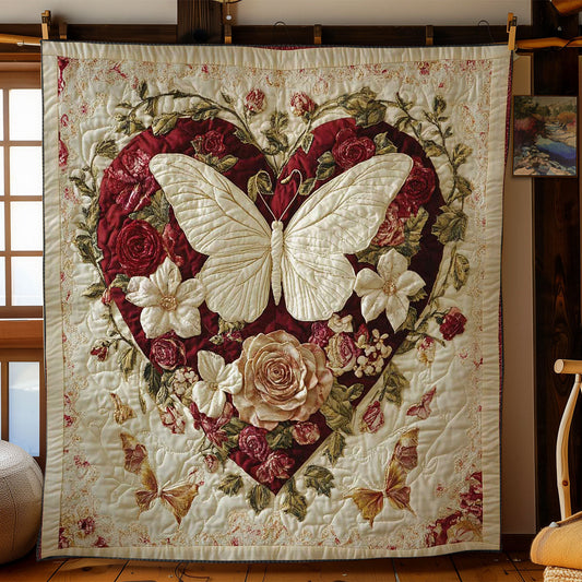 Lace Butterfly WN1102004CL Quilt