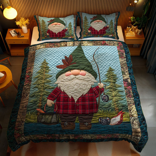 Angler Gnome WN0901056CL Duvet Cover Set