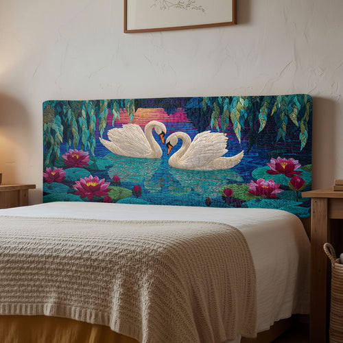 Swan Harmony CW0501021CL Quilted Headboard Slipcover