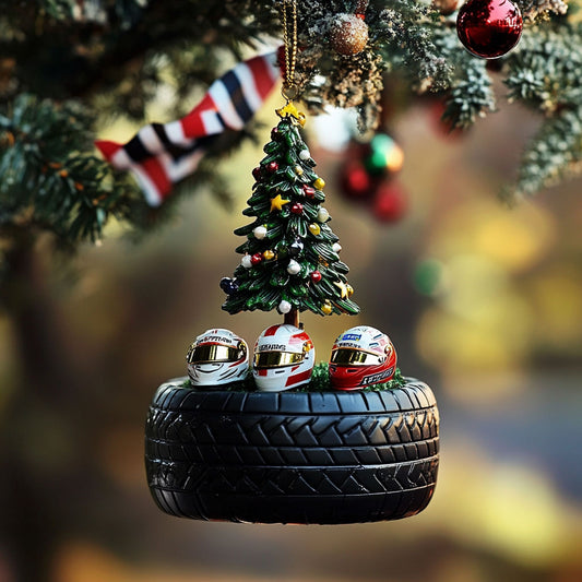 F1 Christmas Race WJ2611075CL Christmas Ornament