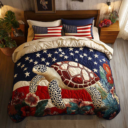 Turtle Of Liberty WN1604066CL Duvet Cover Set
