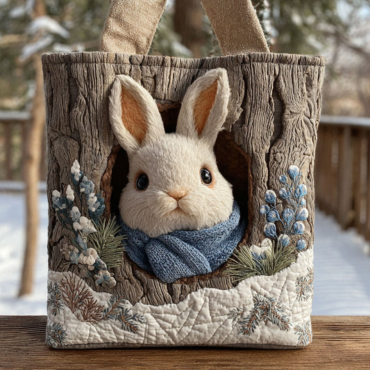 Tree Hollow CP0112168CL Quilted Tote Bag