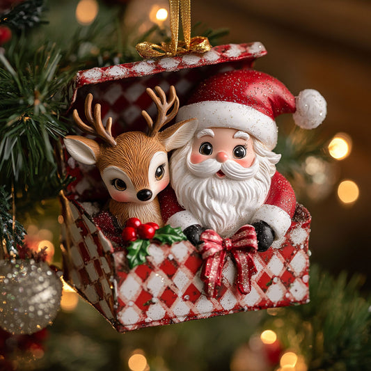 Santa Friend CW2311032CL Christmas Ornament