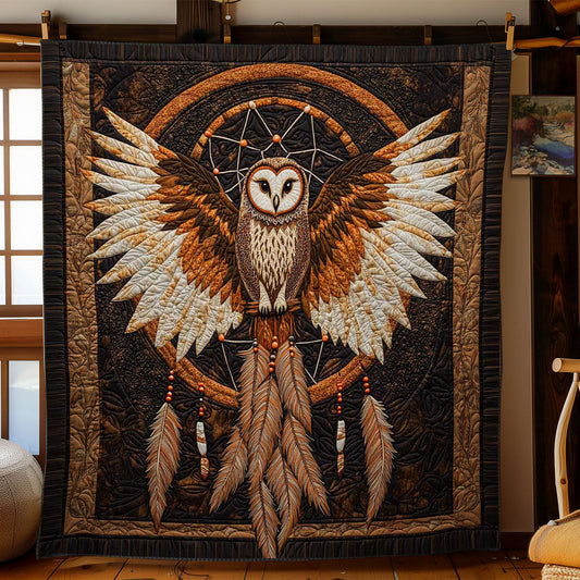 Owl Dreamcatcher WN2301037CL Quilt